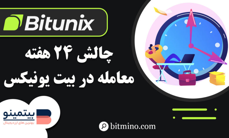 چالش 24 هفته معامله در صرافی Bitunix