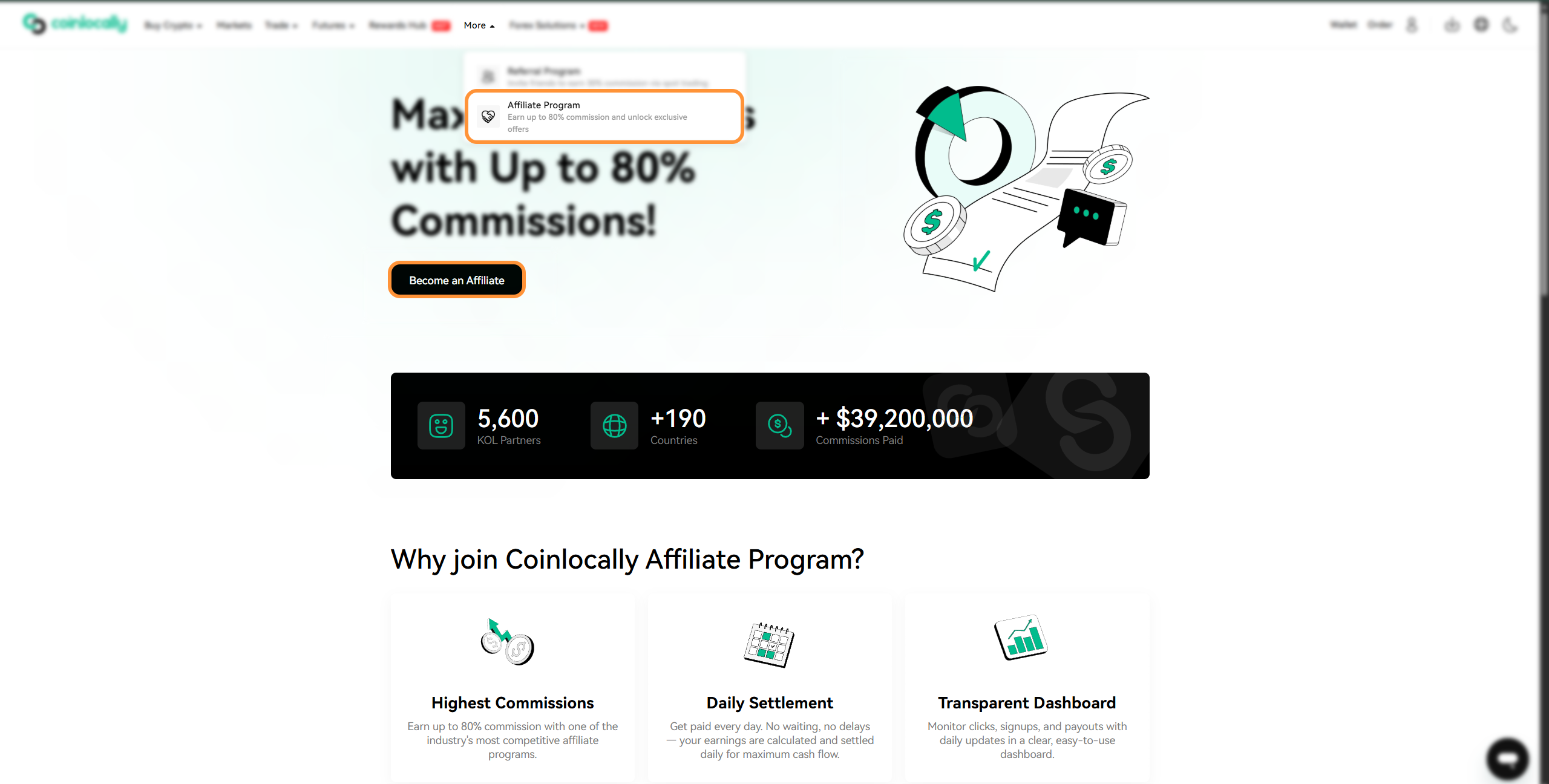 برنامه بازاریابی صرافی کوین لوکالی