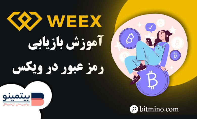 بازیابی رمز عبور صرافی وکس