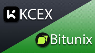 مقایسه صرافی KCEX با بیت یونیکس