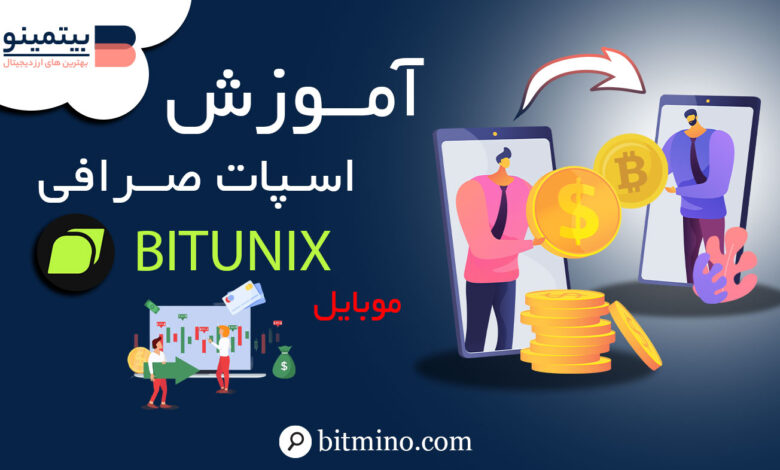 اسپات صرافی Bitunix در موبایل