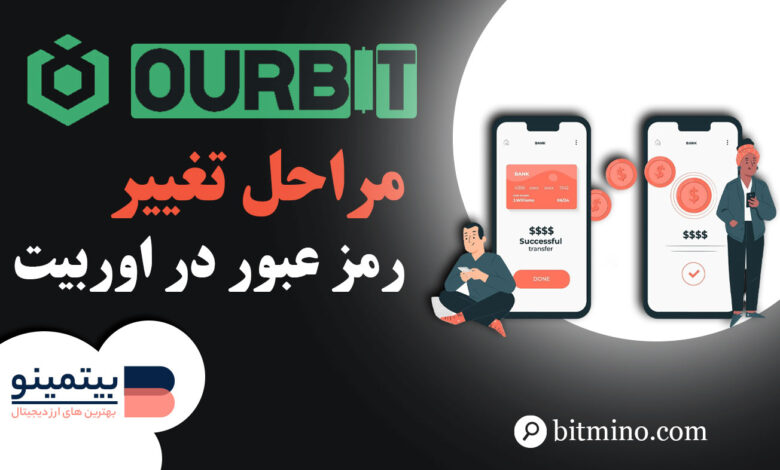 تغییر رمز عبور در صرافی اوربیت