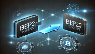 تبدیل توکن شبکه Bep2 به Bep20